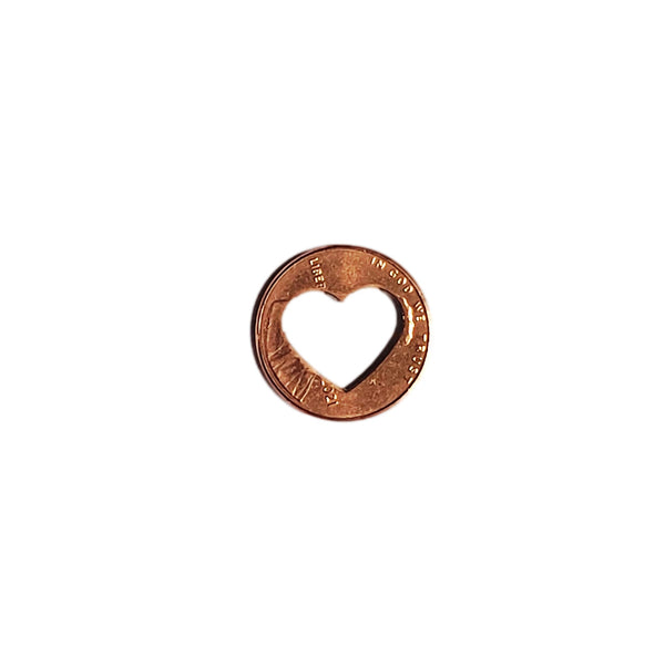 3 Heart Penny Tokens