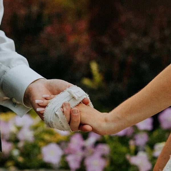 Hand Binding Ceremony Ribbon . wedding favors . personalized ribbon. wedding decor. personalised wedding ribbon