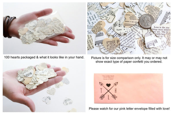 Pride and Prejudice Wedding Confetti