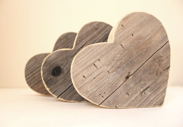 5th Anniversary Gift Wood Heart