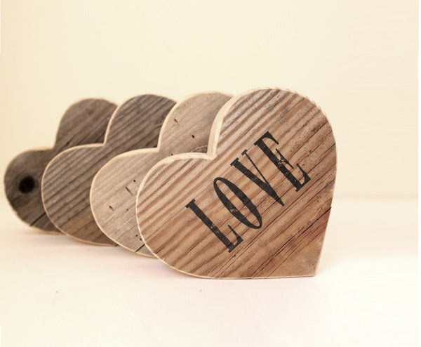5th Anniversary Gift Wood Heart