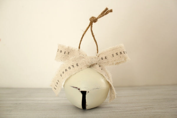 Personalized Jingle Bell Christmas Ornaments