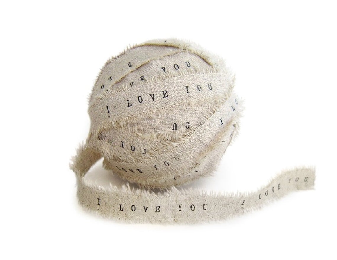 Hand Binding Ceremony Ribbon . wedding favors . personalized ribbon. w –  The Lonely Heart Co