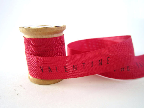 Personalized Ribbon / Vintage Rayon Ribbon