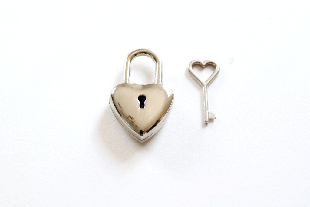 Heart Lock with Heart Key