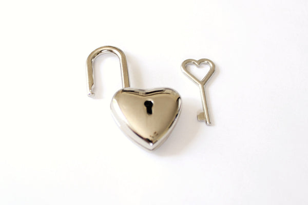 Heart Lock with Heart Key